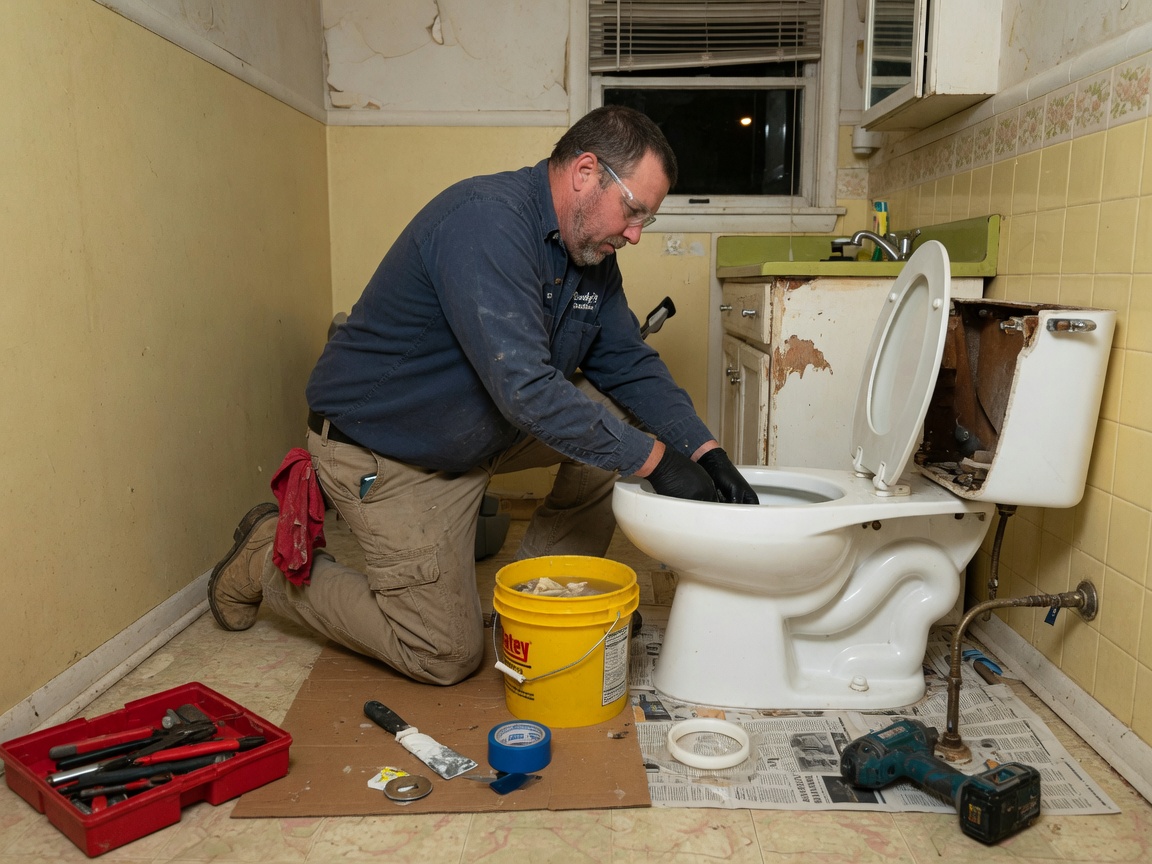 Toilet Repair in Guthrie, OK